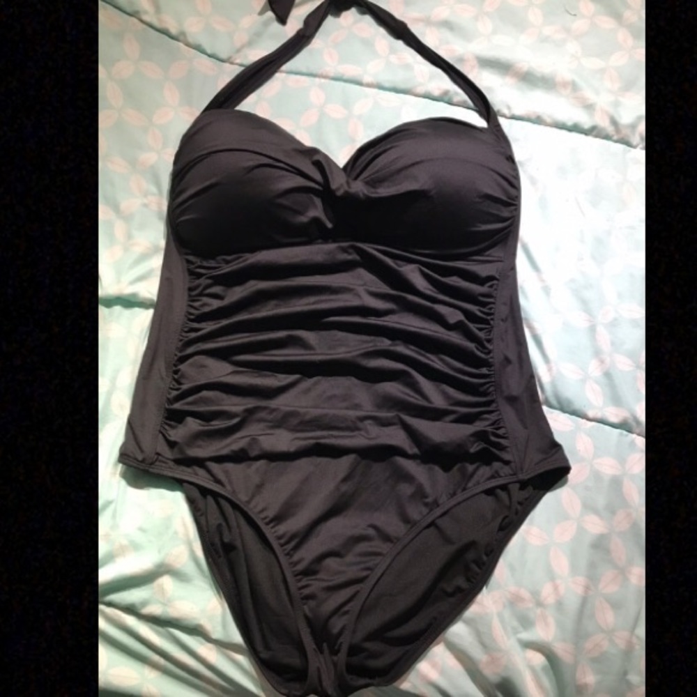 Plus size one piece bathing suit